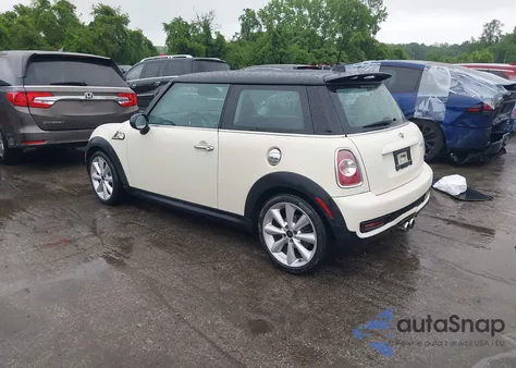 2012 Mini Cooper S из США, поврежденный, VIN WMWSV3C59CT386436